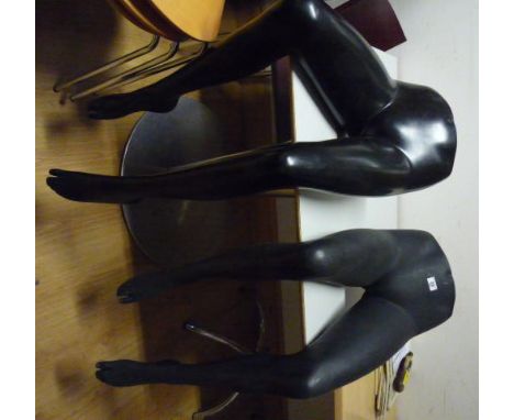 Two Mannequin Shop Display Legs.