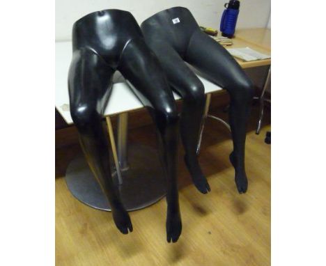 Two Mannequin Shop Display Legs.
