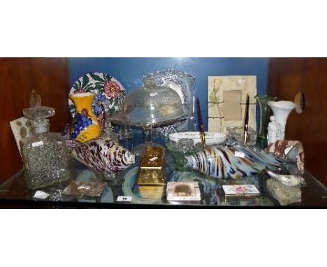 A Shelf of Ornaments.