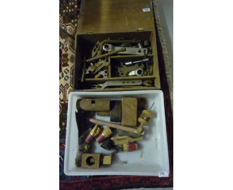 Two Boxes of Wooden Tools.