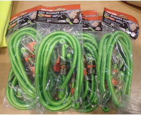 Three packs of two new unused bungee cords. P&amp;P Group 1 (£14+VAT for the first lot and £1+VAT for subsequent lots) 