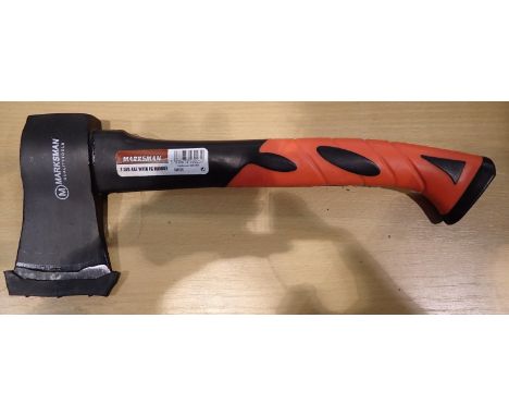 New unused fibreglass handled axe. P&amp;P Group 1 (£14+VAT for the first lot and £1+VAT for subsequent lots) 