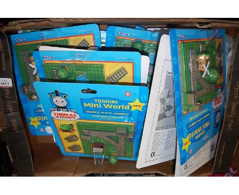 A quantity of various Ertl Thomas the Tank Engine & Friends Miniworld Playsets to include Thomas and the Windmill