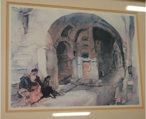 William Russell Flint - reproduction lithograph 