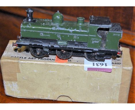 A Gaiety Models 00 gauge model of a Great Western Railway 060 tank loco with original box