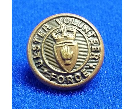 ULSTER VOLUNTEER FORCE CAP BUTTON