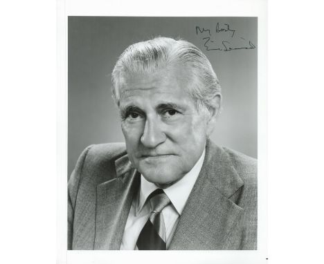 Eric Sevareid signed 10x8 black and white photo. Arnold Eric Sevareid (November 26, 1912 - July 9, 1992) was an American auth