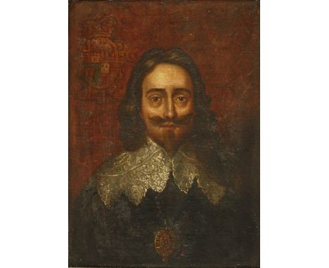 After Sir Anthony Van DyckPORTRAIT OF KING CHARLES I, BUST LENGTHOil on canvas laid down on panel25.5 x 18.5cmProvenance: The