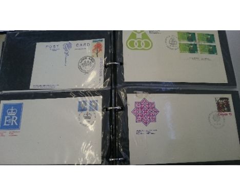 Two albums of First Day covers and other related items.