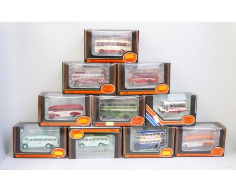 Ten Exclusive First Edition 1:76 scale model coaches, boxed