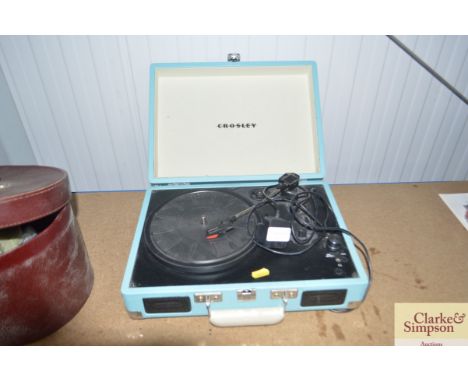 A modern record player`