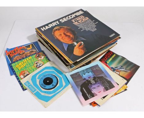 LPs and 7" singles,&nbsp;Artists to include Dire Straits, Elvis, George Harrison, Status Quo
