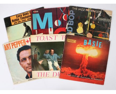 6 x Jazz LPs. Count Basie - Basie ( R 52003 ). Duke Ellington - Toast To The Duke ( TP 201 ). Bobby Timmons Trio - Easy Does 