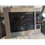 AYDIN DISPLAYS monitor/data control display HMI; Model VFP15S4; Screen is approx 9" H x 12" W (