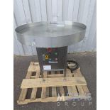 PALLAYPACK Accumulation Table; Approx. 40" diameter; Model Outfeed Turntable; SN F0805015 (Located