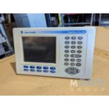 ALLEN-BRADLEY PanelView Plus 600 HMI; CAT 2711P-B6C20D Ser A (Located Charleston, SC)