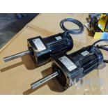 Lot of 2 Motors; BODINE ELECTRIC; 1/6 HP; Model 42X5BFSI-E3 (Located Charleston, SC)