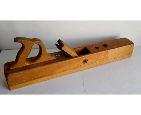 A vintage Schutz Marke wood plane, 60 cm, other Schutz models, spoke planes and other wood shaving tools, etc, see photos 