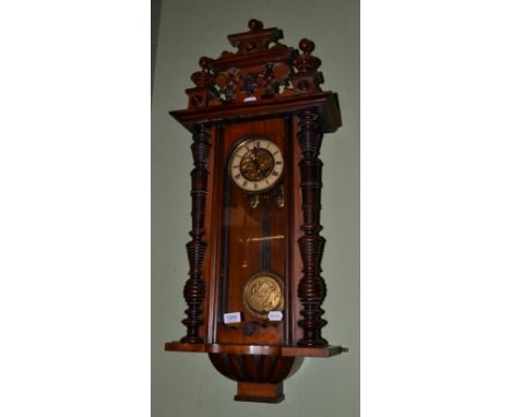 A Vienna type wall clock 