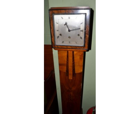 A small chiming longcase clock