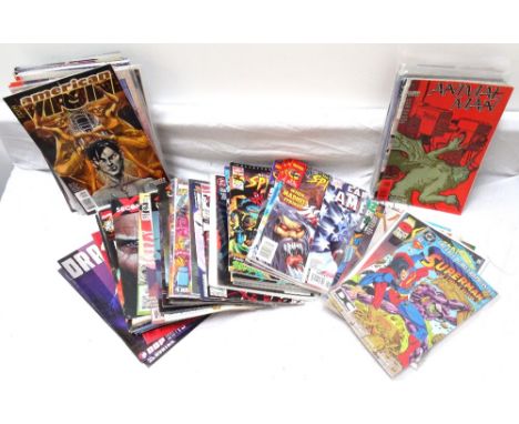 COLLECTION OF MARVEL, DC AND OTHER COMICS1990-2007, titles include 'The Astonishing Spider-Man', 'Spider-Girl', 'The New Warr