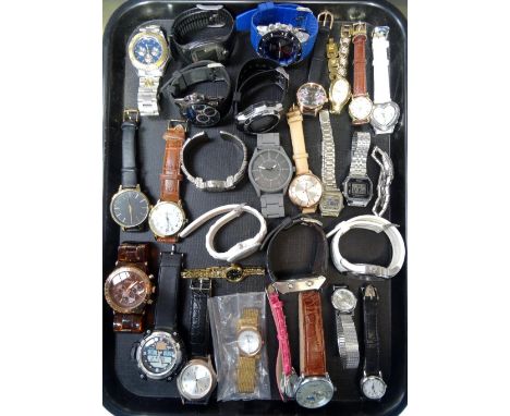 SELECTION OF LADIES AND GENTLEMEN'S WRISTWATCHESincluding Citizen Eco-Drive, Casio, Sekonda, Kerala Trance, Lacoste, Nautica,