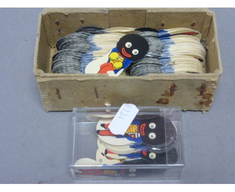 Large amount of vintage Robertsons Golly stickers