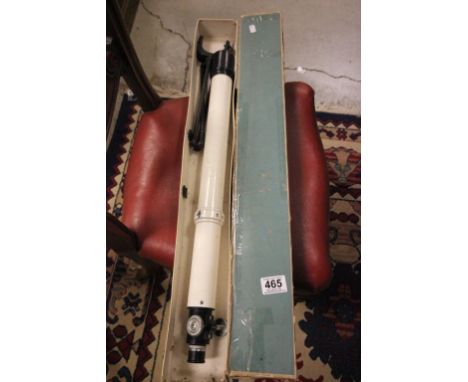 Vintage boxed Skybolt telescope with tripod