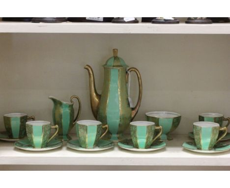Royal Doulton Art Deco style coffee set