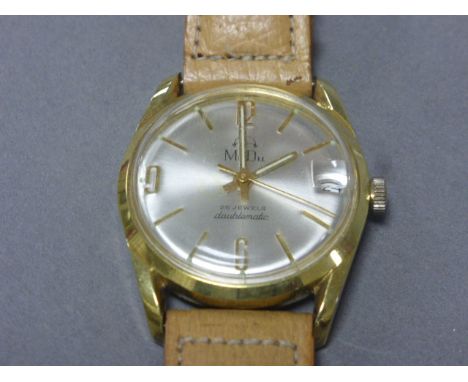 Vintage gents 25 jewel Mudu doublematic watch