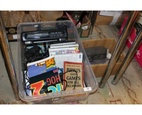 A SEGA MEGA CD CONSOLE & GAMES ETC
