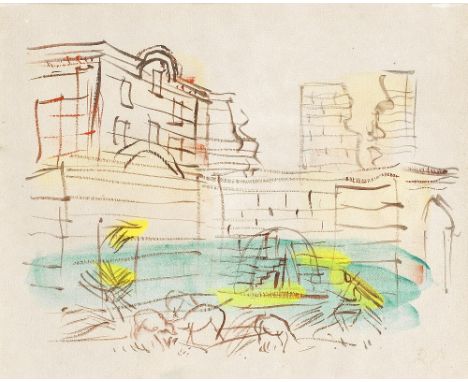 RAOUL DUFY (1877-1953)Étude pour 'Les nourritures terrestres' d'André Gide stamped with the artist's initials 'RD' (lower rig