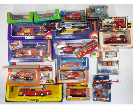 Corgi, Matchbox, Siku and others - In excess of twenty diecast vehicles, mostly in original boxes but with some unboxed, incl