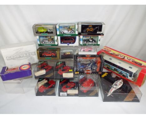 Vitesse, Onyx, Siku and others - nineteen diecast vehicles in original boxes comprising a 1:18 scale Onyx Indie Car in origin