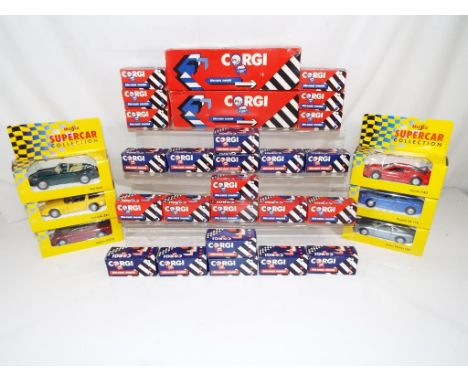 Corgi and Maisto boxed model cars 32 excellent condition.