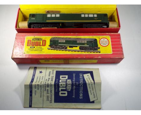 Model Railways - a boxed  Hornby Dublo OO gauge Co-Bo diesel two rail electric locomotive , ref #2233 locomotive in M conditi