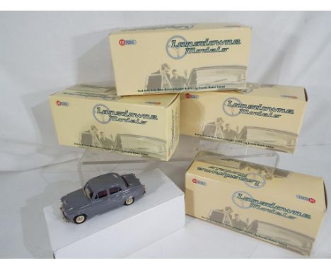 Lansdowne Models - four hand-built metal diecast 1:43 scale models by Brooklin Models Ltd comprising 1945 Sunbeam Talbot 10, 