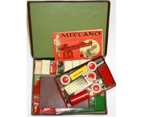 Two boxes of vintage Meccano.