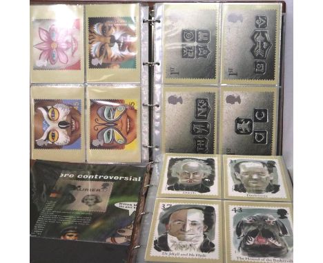 Two albums of PDQ cards. P&amp;P Group 1 (£14+VAT for the first lot and £1+VAT for subsequent lots) 