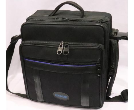 Two new old stock semi rigid camera bags with padded interior and multiple pockets. P&amp;P Group 2 (£18+VAT for the first lo