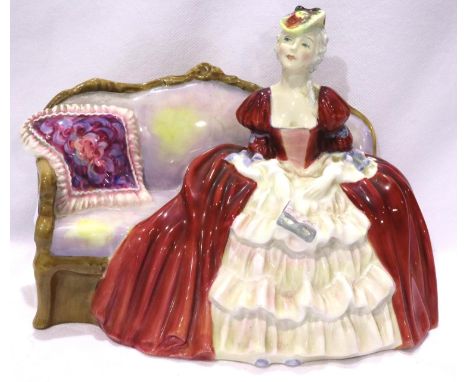 Royal Doulton figurine, Belle of The Ball, HN1997, H: 15 cm. P&amp;P Group 2 (£18+VAT for the first lot and £3+VAT for subseq