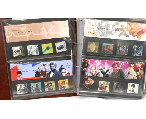 Album of Royal Mint presentation packs, face value c. £100.00. P&amp;P Group 1 (£14+VAT for the first lot and £1+VAT for subs