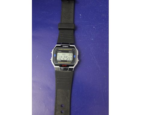 A vintage and working Casio digital watch 
