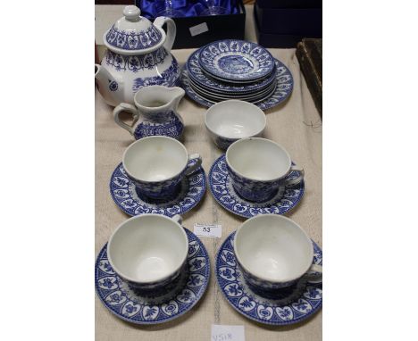 A job lot of Broadhurst Jubilee ware ceramics20 pieces 