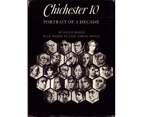 Chichester 10: Portrait of a decade by Zsuzsi Roboz signed by some of the Actors featured in the book including Eileen Atkins