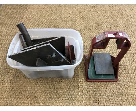 Sundry horn shaping tools and jigs