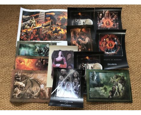 A signed limited-edition offset-lithograph "Greg and Tim Hildebrandt's - The Tolkien Years : Siege II", with Dynamic Forces c