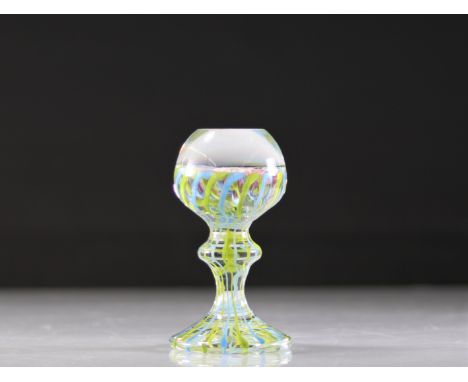 Val Saint-Lambert, Carrera R, Unique piece - Weight:  930 g - Sizes: H=145mm L=80mm - Condition: good condition - Author / ar