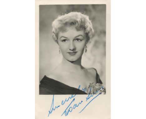 Joan Sims signed vintage 6x4 black and white postcard photo. Good condition. All autographs come with a Certificate of Authen