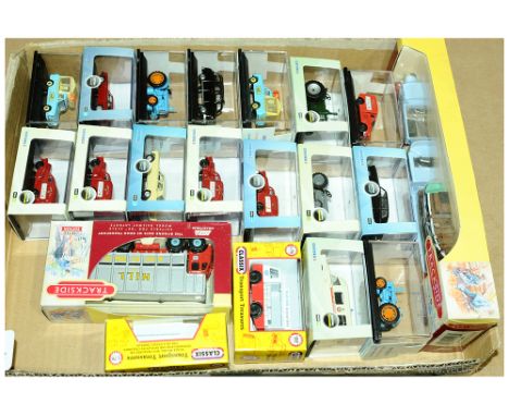 Lledo Trackside, Classix &amp; Oxford Diecast Mixed Group Of vehicles. To Include Lledo DG110004 Scammell Truck &amp; Low Loa